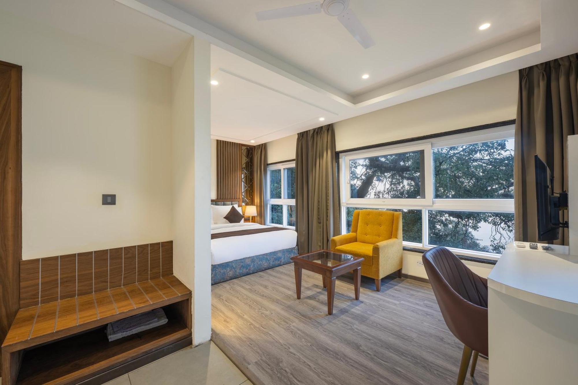 Echor Baris Resort Mussoorie Bagian luar foto