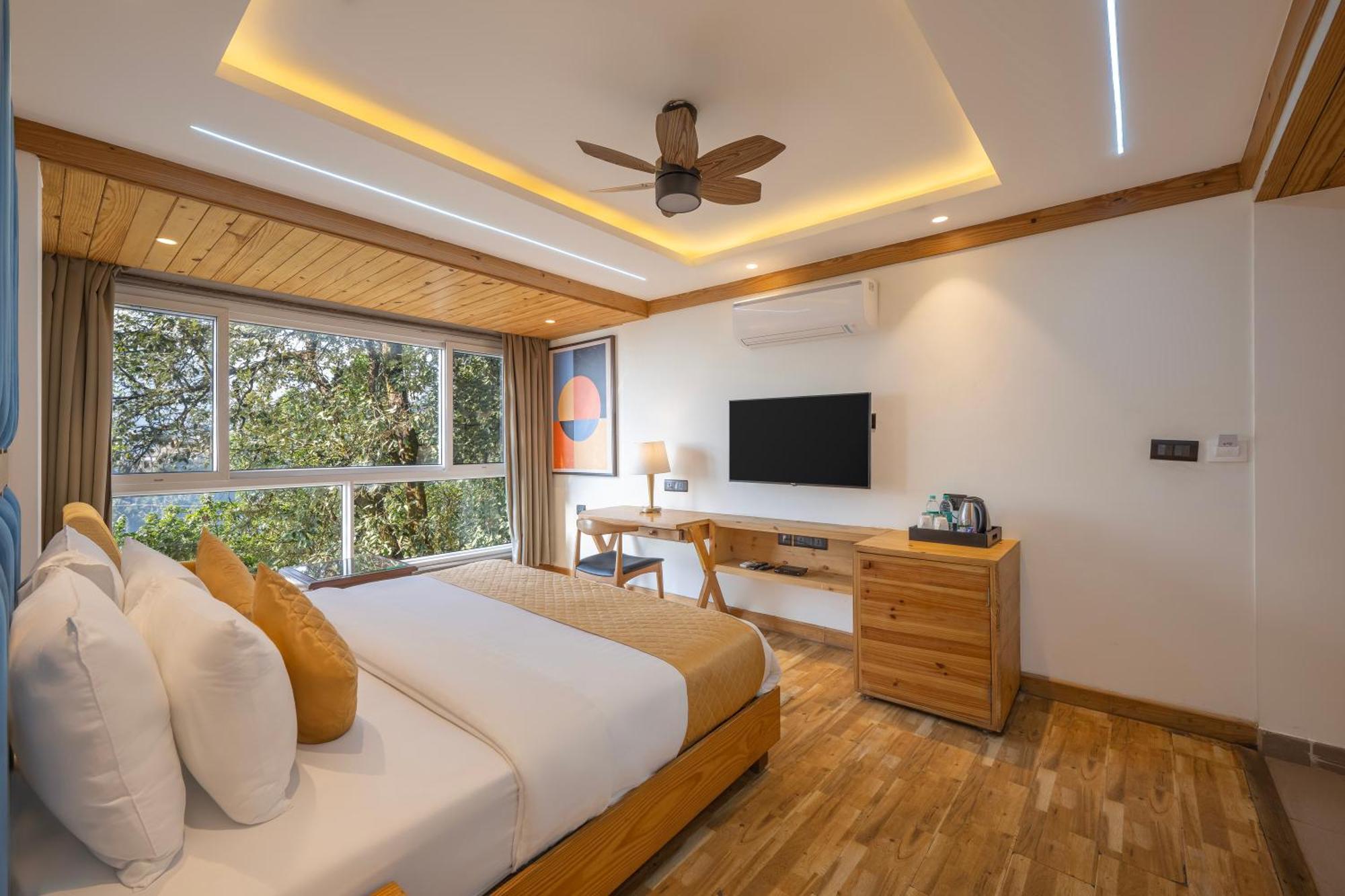 Echor Baris Resort Mussoorie Bagian luar foto